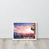 The Hero’s Ascent - A Zelda-Inspired Oil Painting Wall Art | Framed matte paper poster